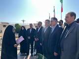 حضور رئیس بنیاد شهید و امور ایثارگران در استان مرکزی به مناسبت هفته دولت 